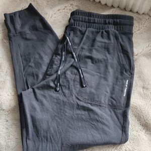 Men's Pair Of Thieves Charcoal Joggers with Drawstring